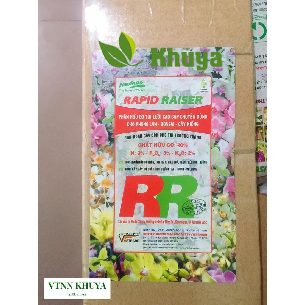Phân hữu cơ túi lưới tan chậm RAPID RAISER RR Úc 30 túi