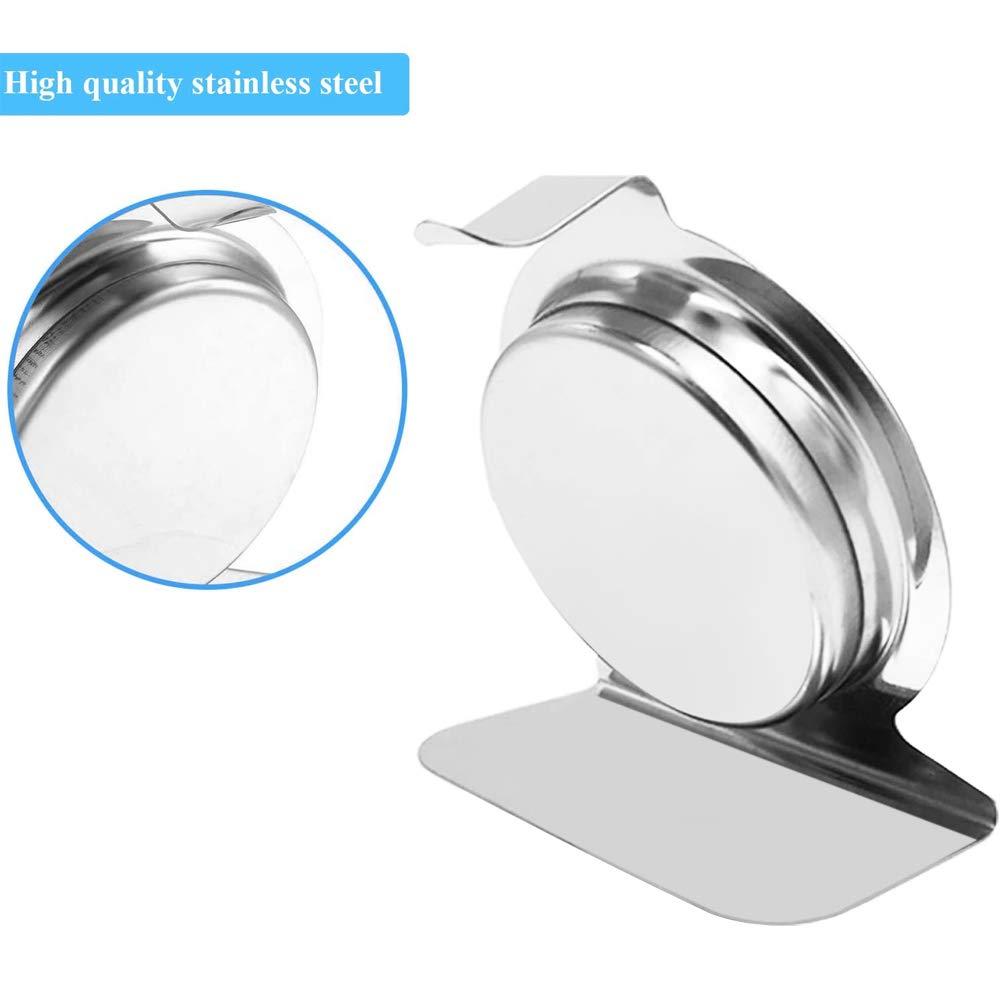 Nhiệt kế phòng đông, 2 miếng nhiệt kế tủ lạnh, tròn nhiệt kế, nhiệt kế khoang băng, nhiệt kế cho tủ đông tủ lạnh với móc treo và giá đỡ