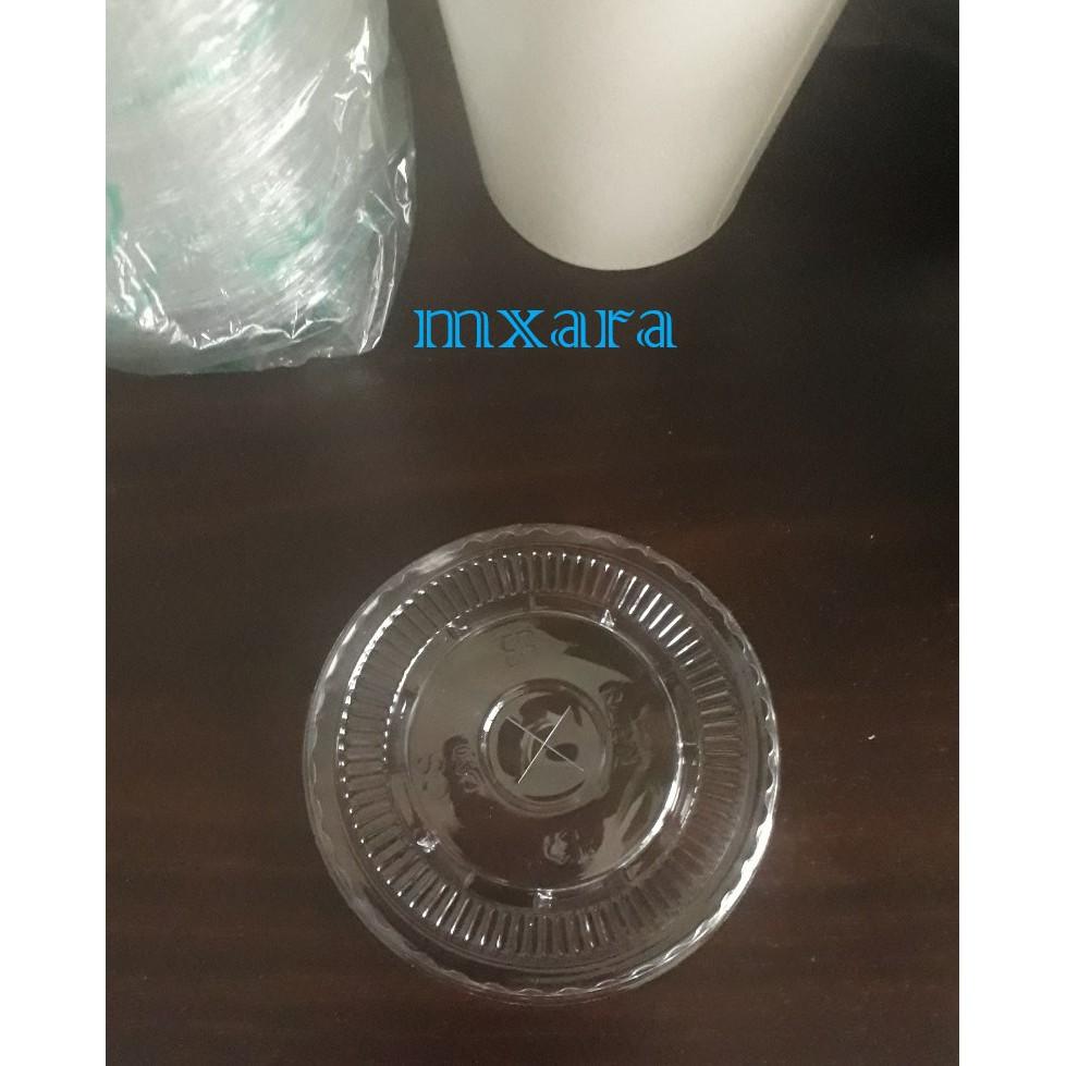 50 Ly Giấy 22oz ~ 700ml Kèm Nắp Bằng