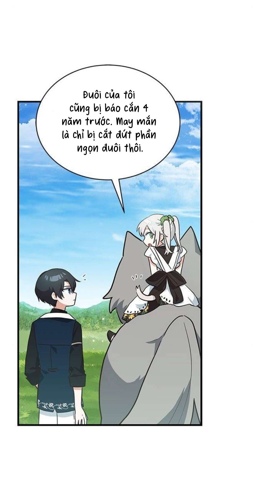 mèo con được gia tộc sói nhận nuôi? chapter 24 18