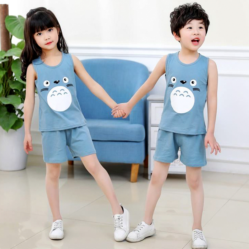 Bộ đồ cho bé trai hình thú chất liệu thun cotton thoáng mát 109