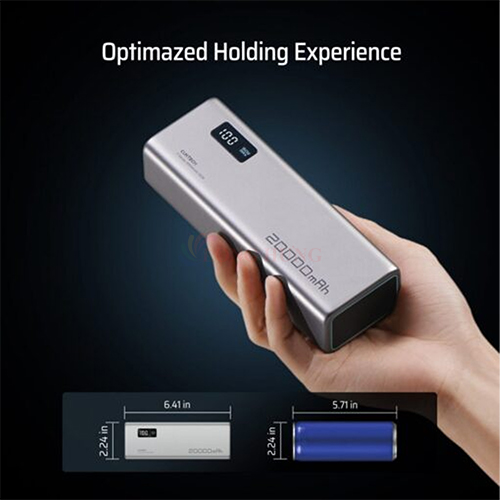 Sạc dự phòng Cuktech Power Bank 15 1USB 2Type-C 150W 20000mAh PB200P - Hàng chính hãng