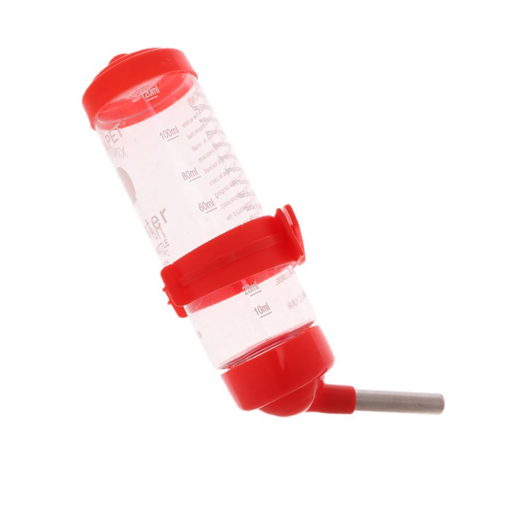 2x 125ml Pet? Drinking Water Bottle Water Feeder Drinking Dispenser