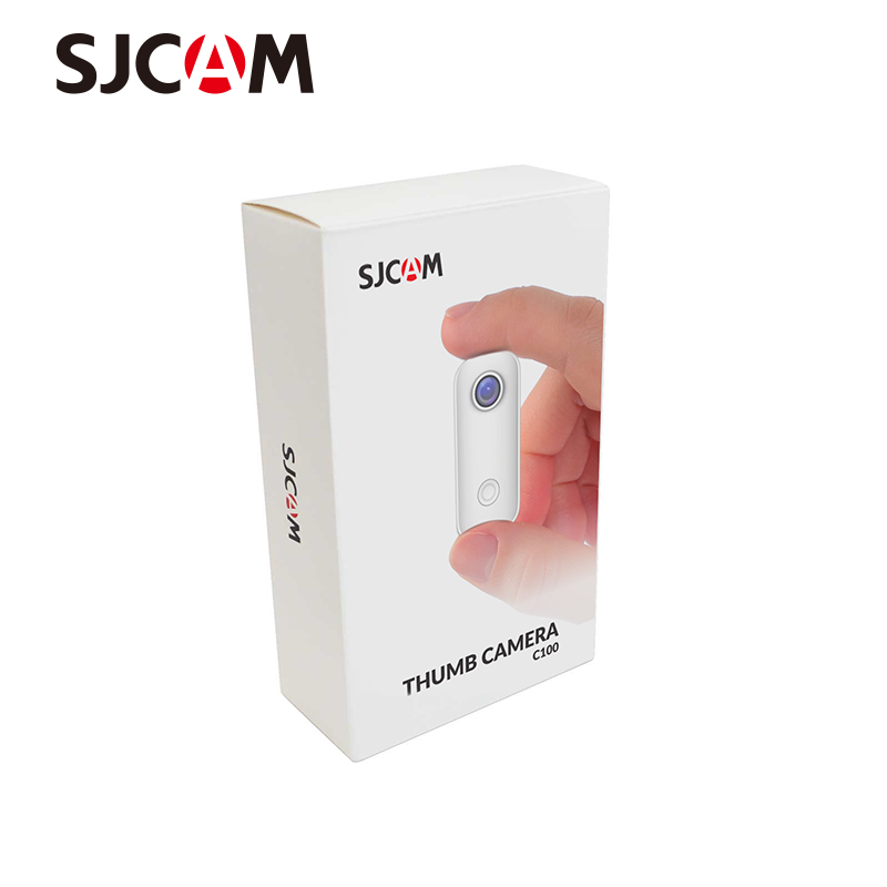 SJCAM C100 Mini Thumb Life Camera 1080P 30FPS H.265 12MP 2.4GHz WiFi Connection 30M Waterproof Case Sports DV Camera