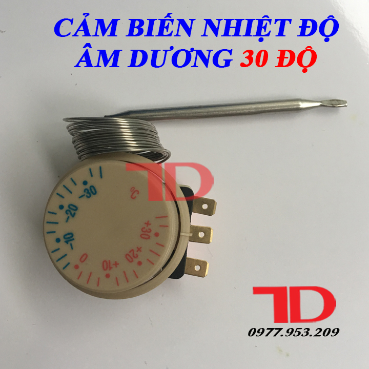 Sâu lạnh cảm biến nhiệt độ âm dương 30 độ