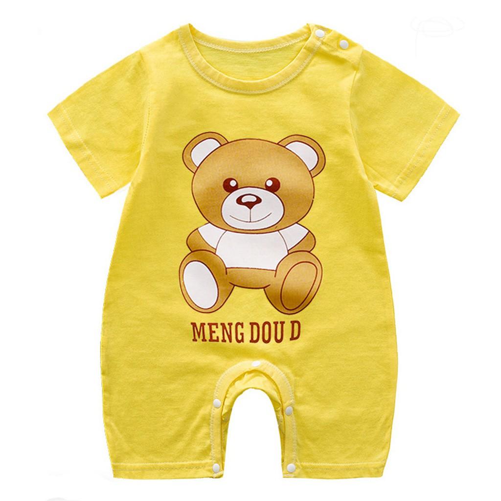 Body đùi cho bé trai gái sơ sinh cộc tay bodysuit cho bé Mịn Mát hàng đẹp QC xuất khẩu từ 3-12kg - BDC03