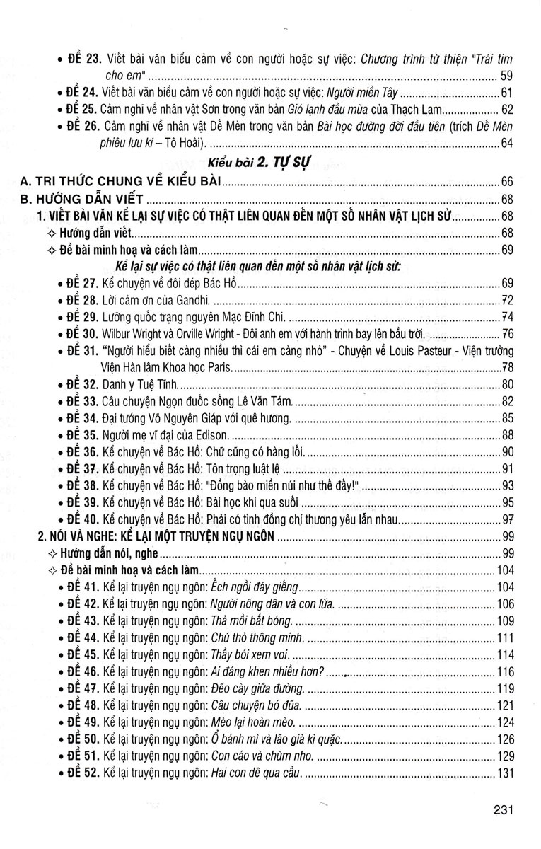 Hướng Dẫn Nói Và Viết Văn Biểu Cảm - Tự Sự - Thuyết Minh Lớp 7 (Biên Soạn Theo Chương Trình GDPT Mới)  - HA