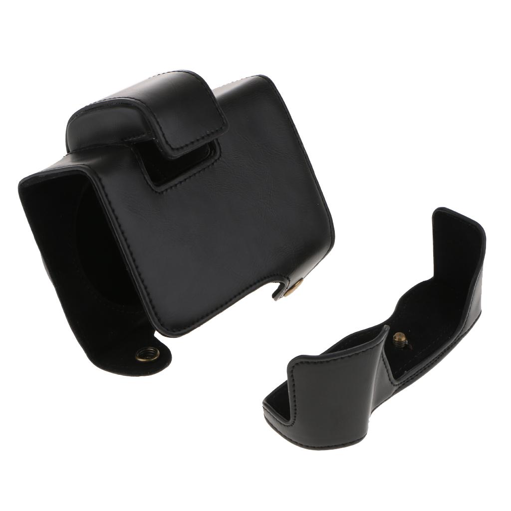 Full Body Fit Camera Bag Protective Case Cover for Olympus EM10II -Black