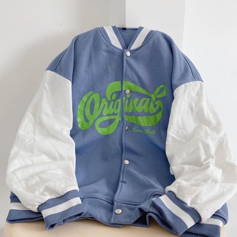 Áo khoác Bomber ORIGINAL Form rộng Unisex Nam/Nữ