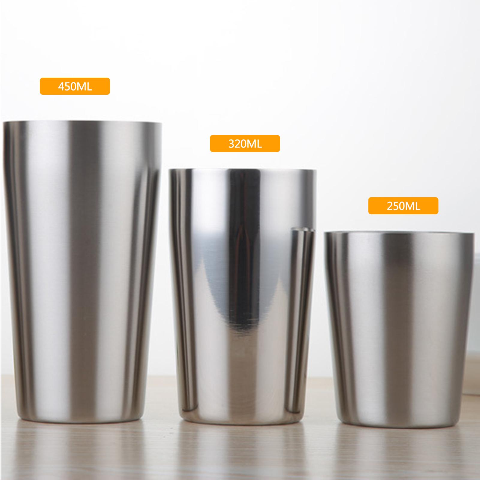 Cốc bia bằng thép không gỉ 304 Hai lớp