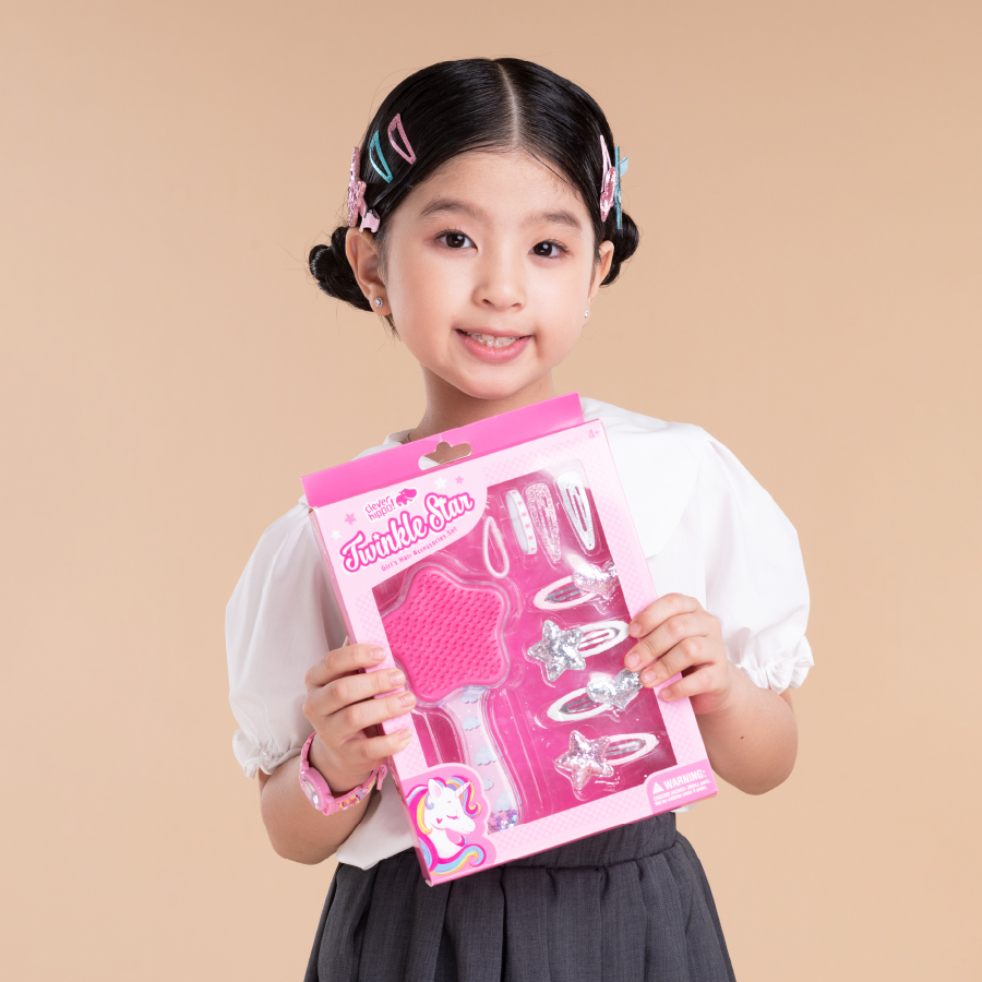 Bộ Phụ Kiện Tóc Magic Butterfly Clever Hippo HAS01/BLUE