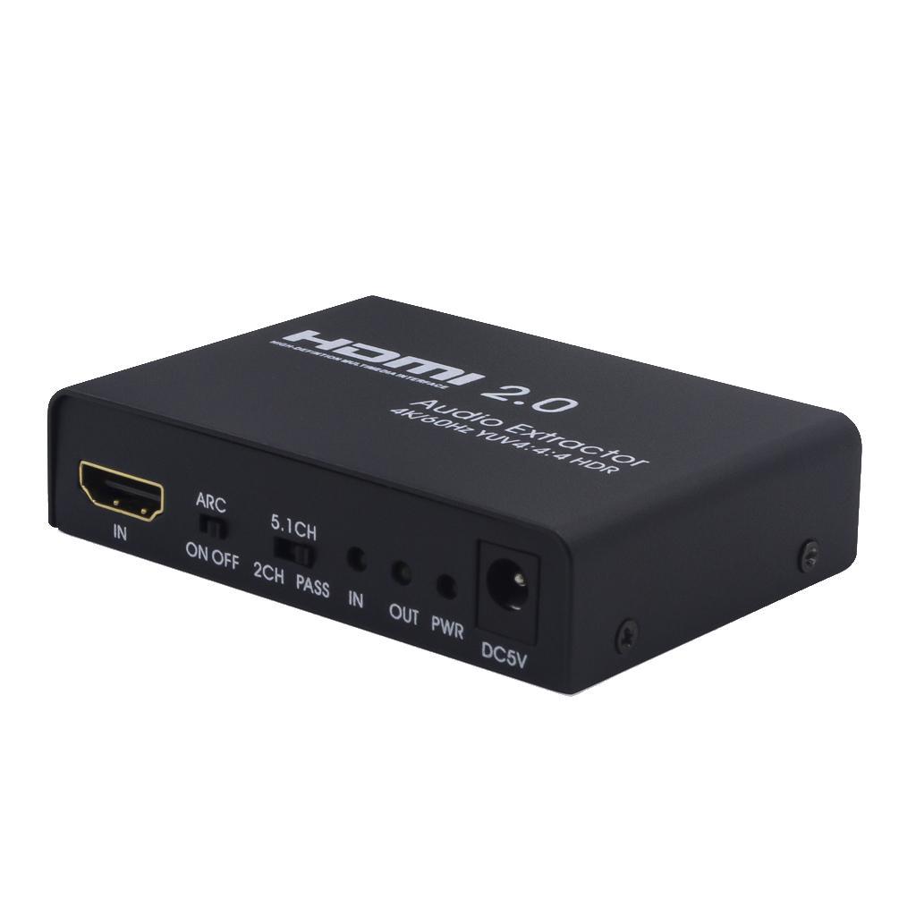 1080P 1-in-1-out to Sound Audio Extractor Splitter Converter