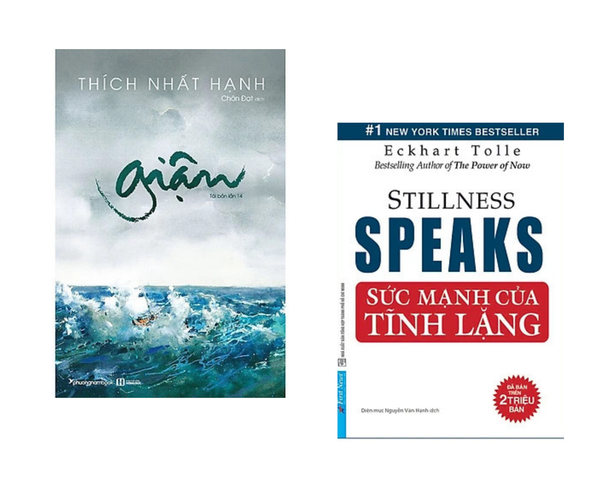 Combo 2 cuốn: Giận + Sức Mạnh Của Tĩnh Lặng