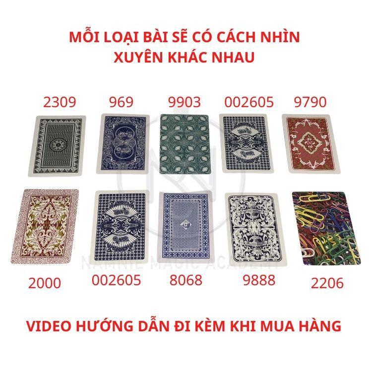 Bài Tây Ảo Thuật Nhìn Xuyên Các Loại Nhiều Hình Khác Nhau (Có Hướng Dẫn Khi Mua Hàng)