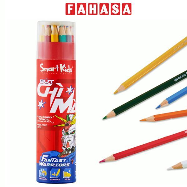 Ống 18 Bút Chì Màu Fantasy Wariors - Smartkids CP31