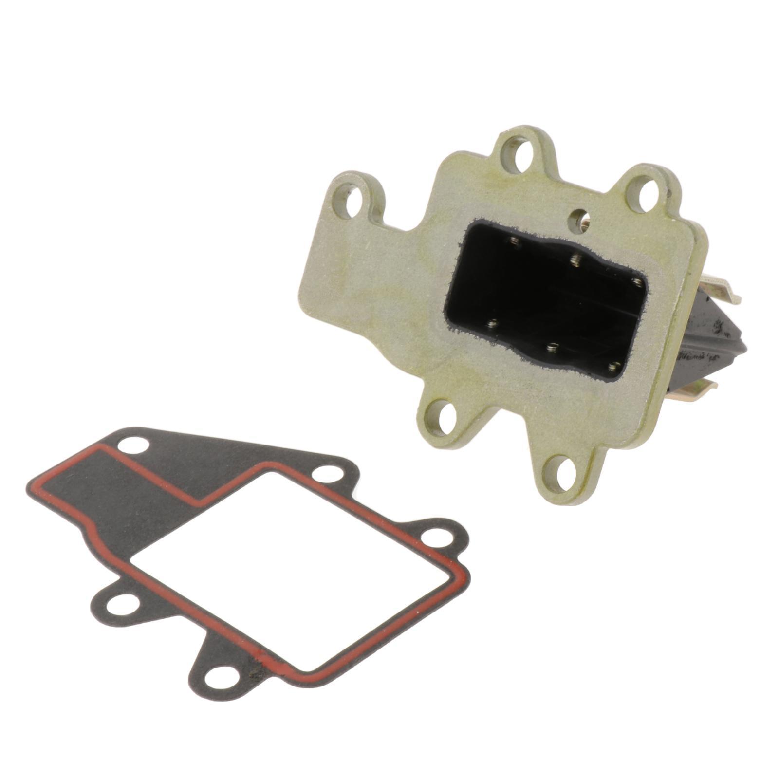 Intake Reed Valve Assy Gasket 677-13610-00 677-13621 for Yamaha 6HP 8HP Outboard Engine, Boat Motor Parts Motorcycles