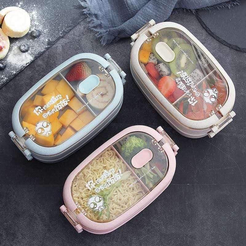 BỘ HỘP CƠM 2 TẦNG LÚA MẠCH