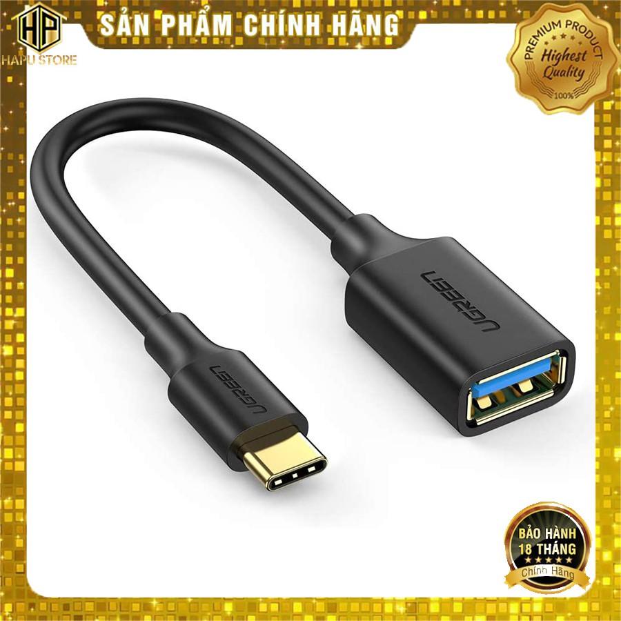 Cáp OTG USB Type C to USB 3.0 Ugreen 30701 chính hãng - Hàng Chính Hãng