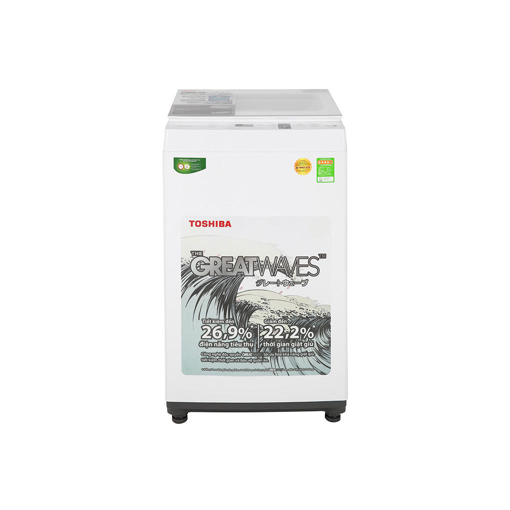 Máy giặt Toshiba 7 kg AW-K800AV(WW)-Hàng chính hãng-Chỉ giao tại Hà Nội