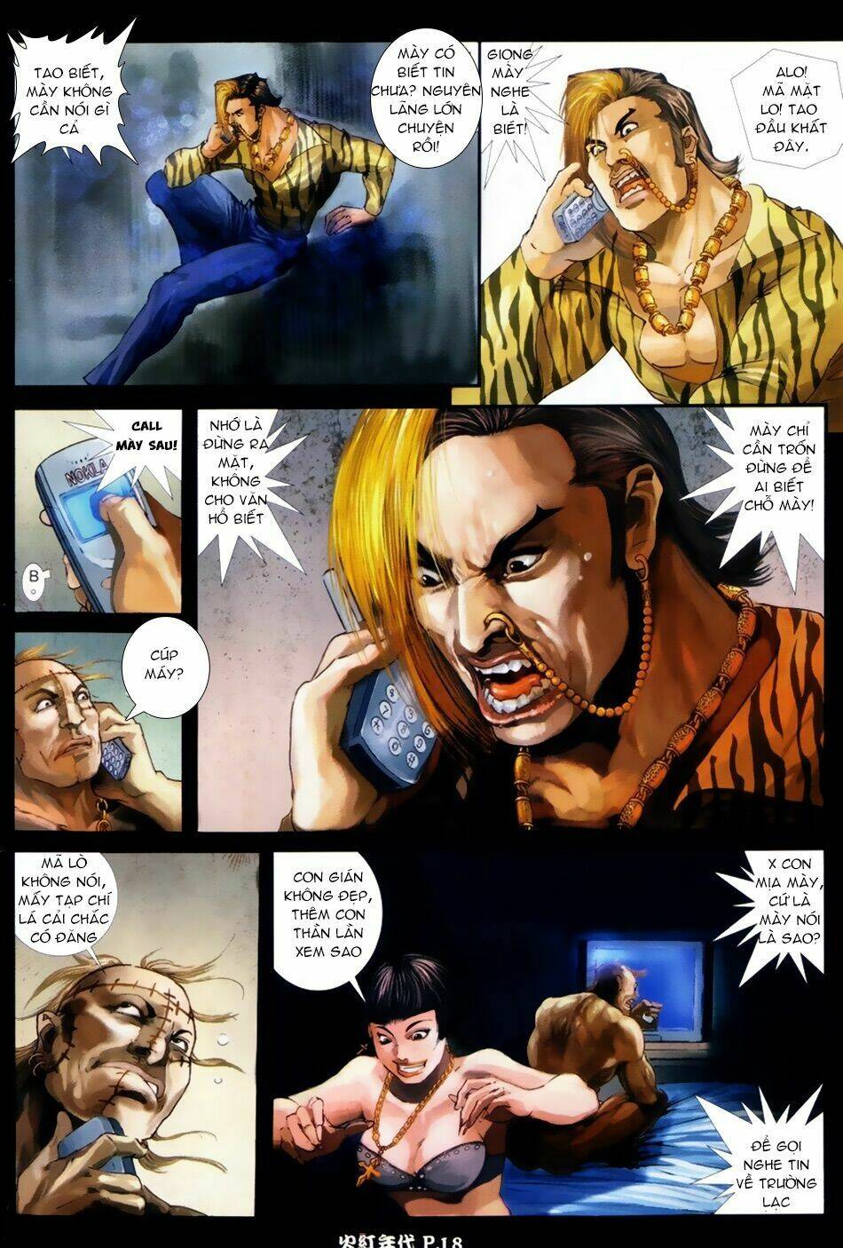 hỏa hồng niên đại hắc cốt đường chapter 45 14