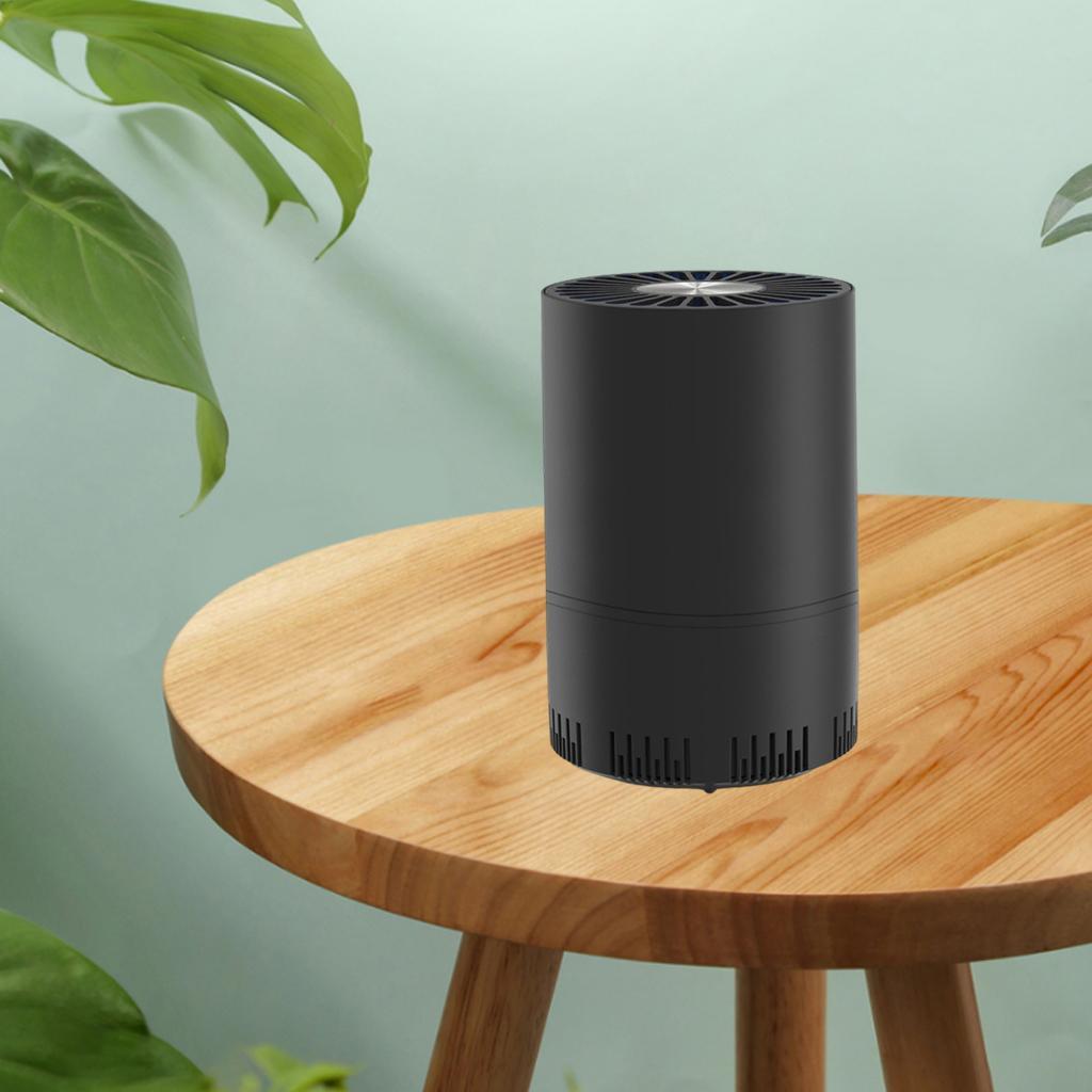2X Air Purifier Cleaner Filter Activated Carbon for Bacteria Allergies Black