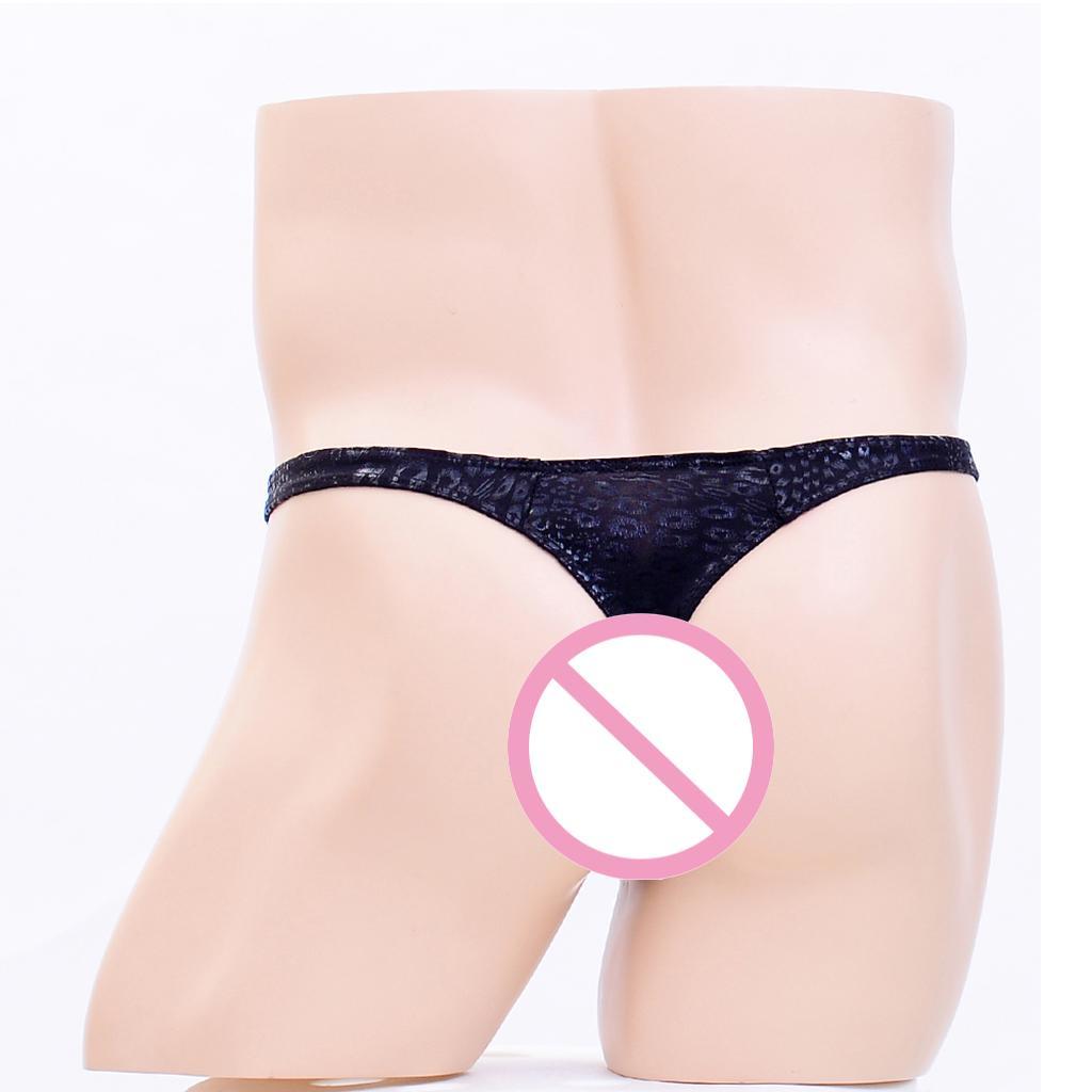 2-3pack Men Open Ring Thong Jockstraps Stretch Underwear Shorts Brief G-string