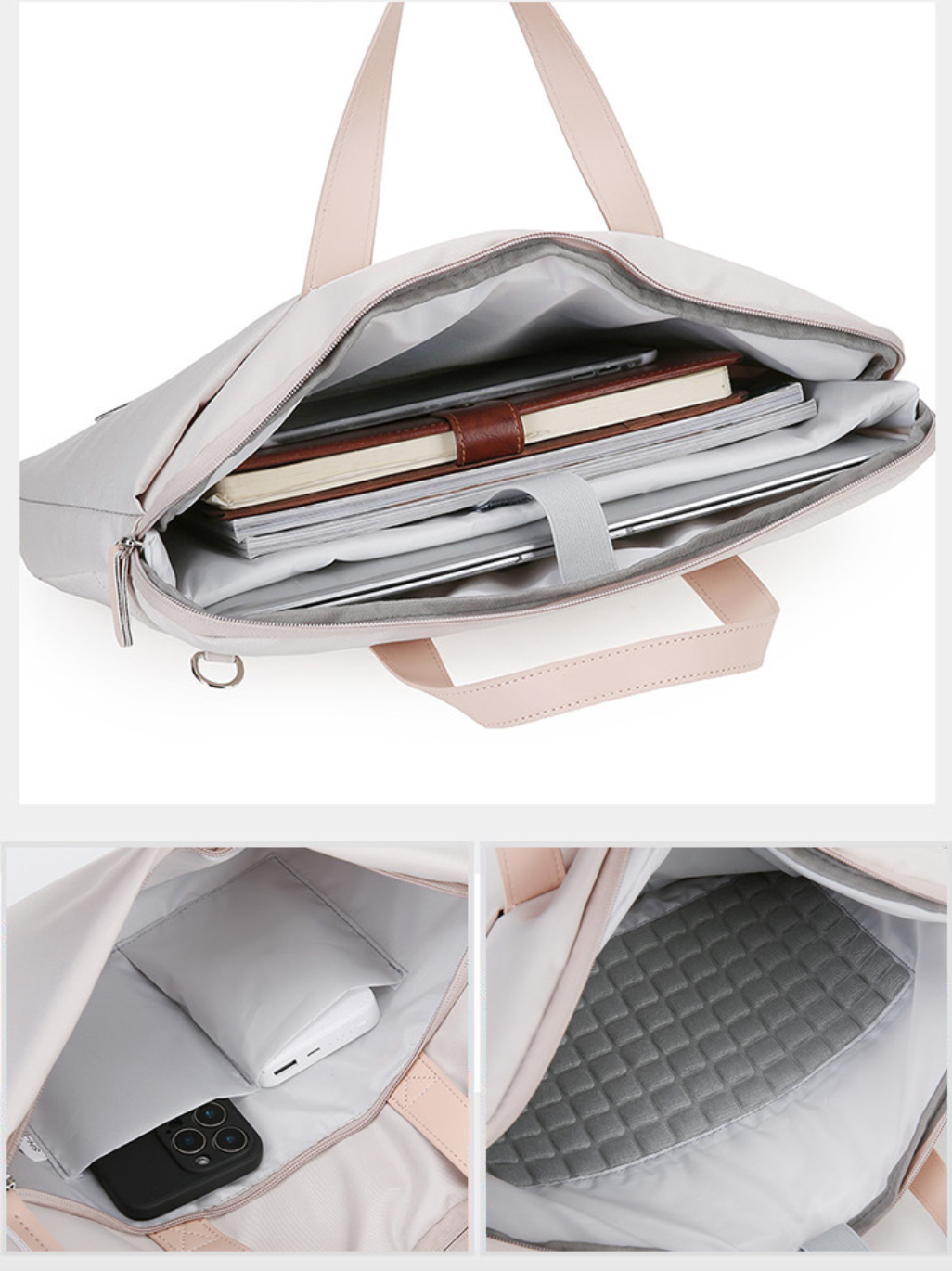 Túi cặp chống sốc máy tính laptop surface, túi công sở nữ đeo chéo cặp đựng laptop - Hàng chính hãng