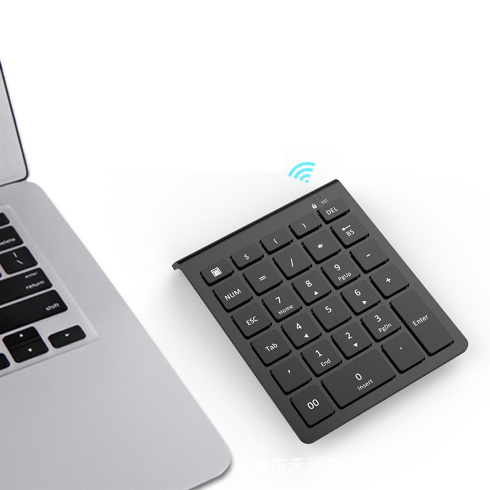 Number pad laptop numeric keypad 28 Keys Black