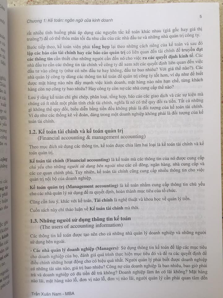 Kế Toán Tài Chính (Tập 1)