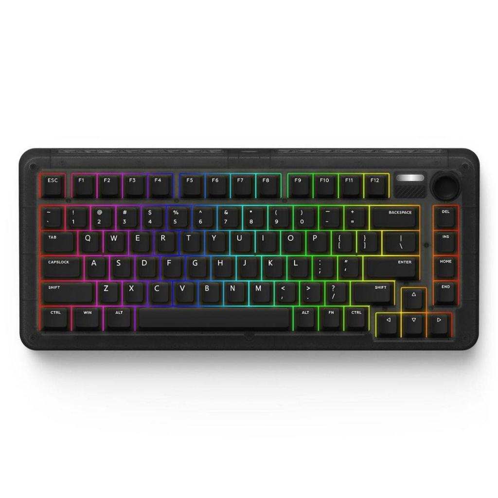 Bàn phím cơ IQUNIX ZX75 Dark Side Wireless RGB - Hàng Chính Hãng