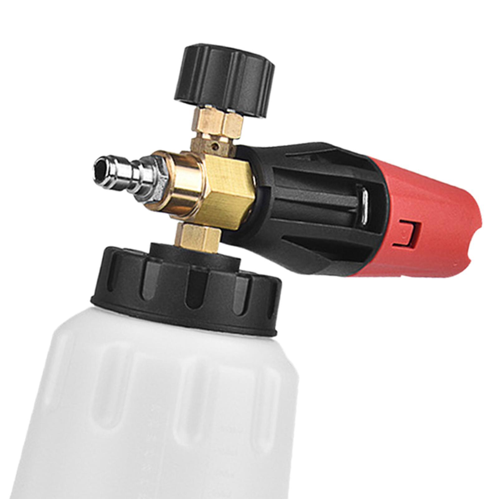 Foaming Sprayer 1/4" Quick connect Washer Bottle for Car Window Washing