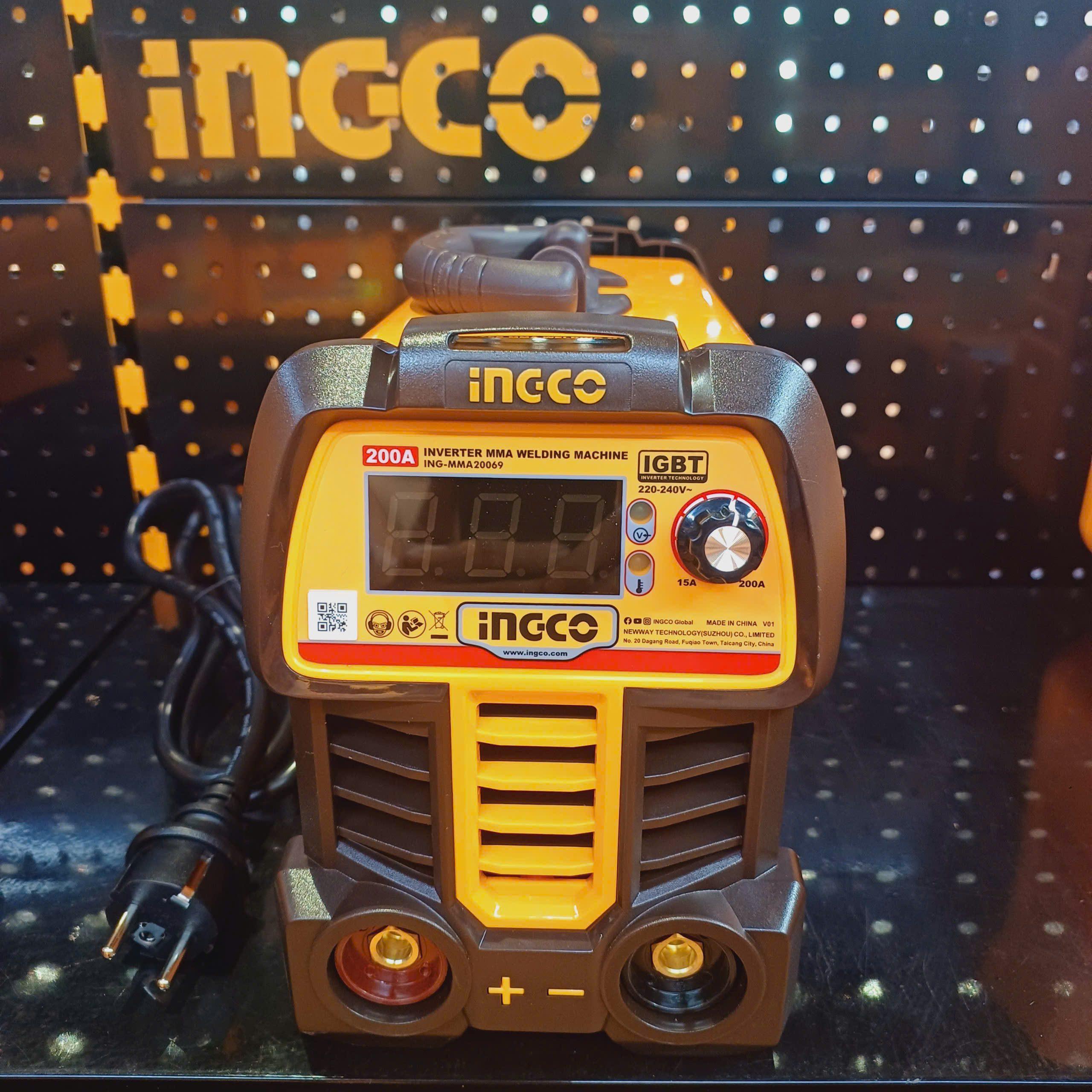 MÁY HÀN ĐIỆN TỬ MMA 200A INGCO ING-MMA20069 - HÀNG CHÍNH HÃNG