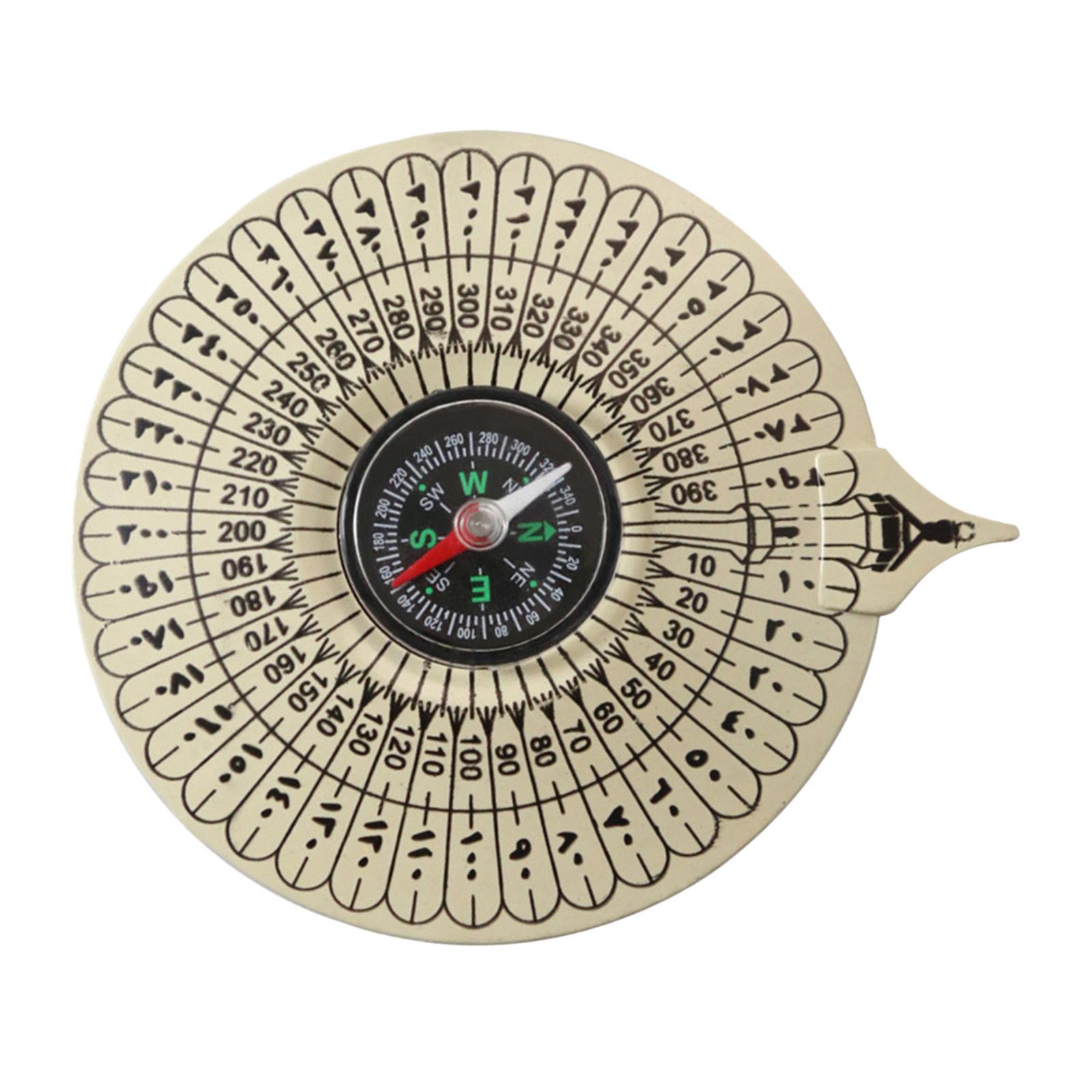 Qibla Find Compass Prayer Compass Salat High Precision Small Compass Compass for Prayer for Hiking Camping Tool Gift
