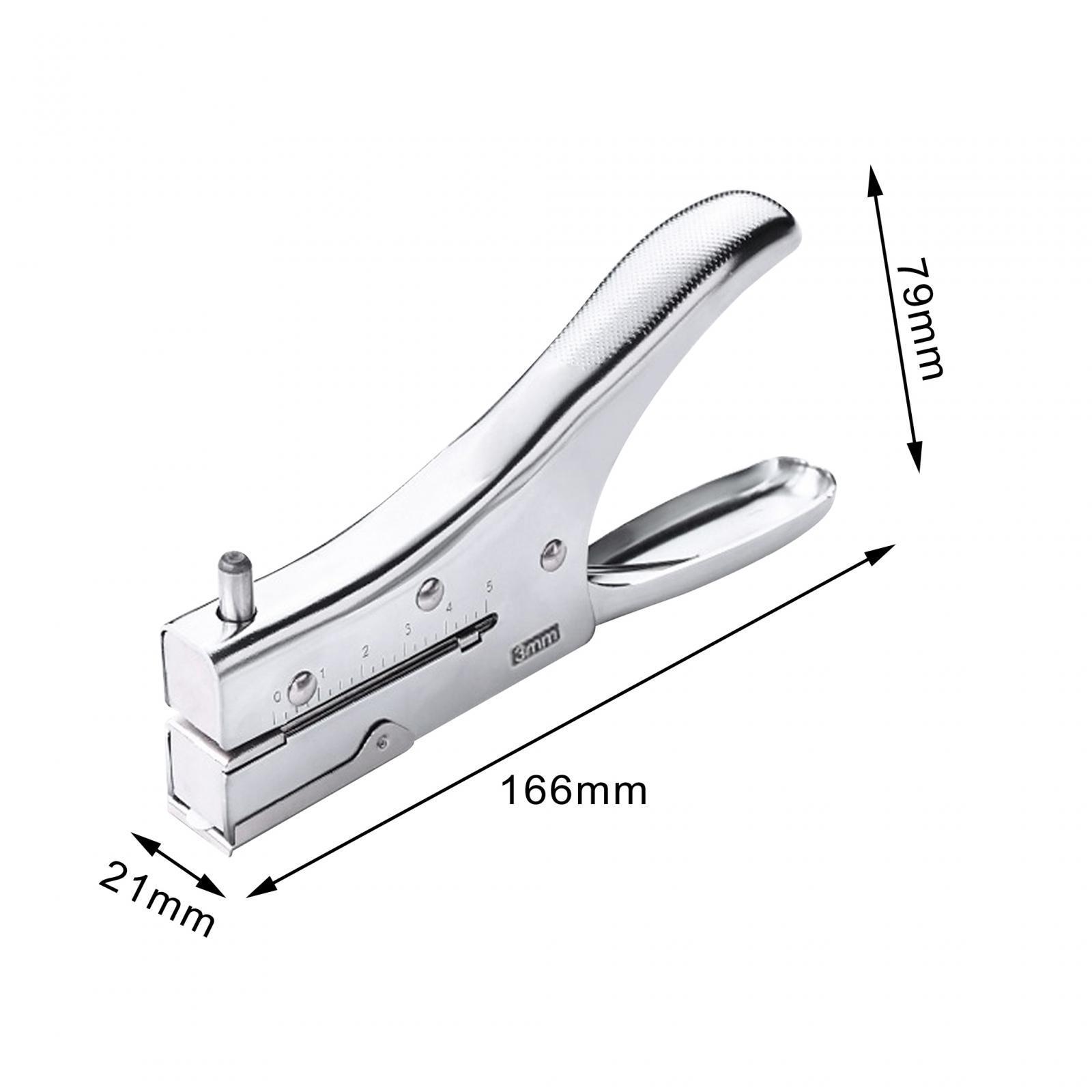 Hole Punch Hole Puncher Round Heavy Duty Paper Puncher 1 Hole Plier Kids Adults 3mm/6mm Card Making Binder Art Project Handhed Paper Cutter
