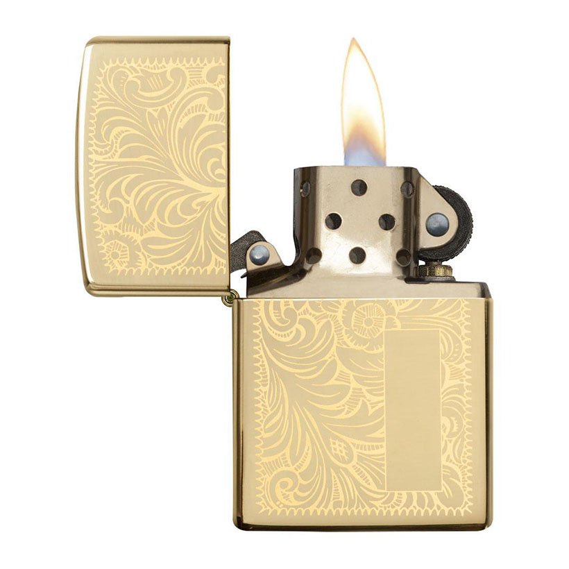 Bật Lửa Zippo Venetian Brass