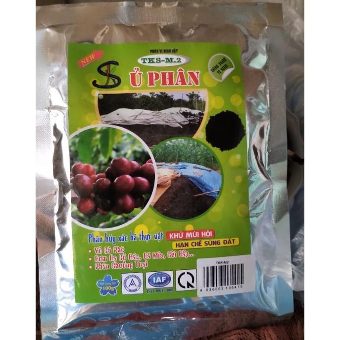 Ủ Phân Hữu Cơ Chế Phẩm Vi Sinh Vật Tks-M2 100G