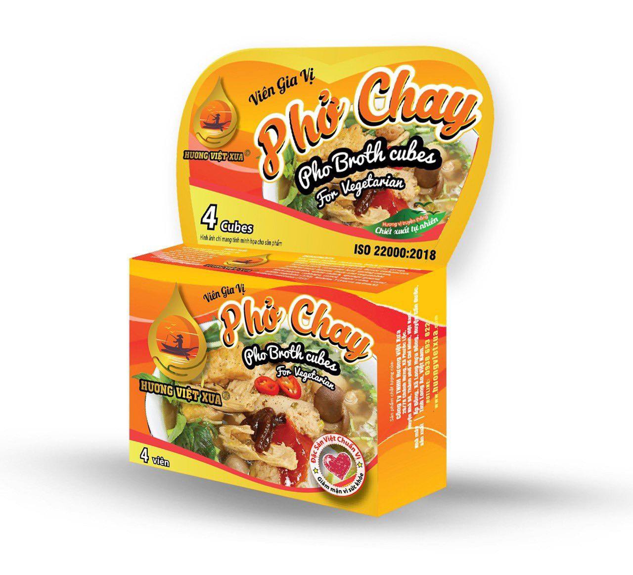 Viên gia vị Phở Chay Hương Việt Xưa 75gram
