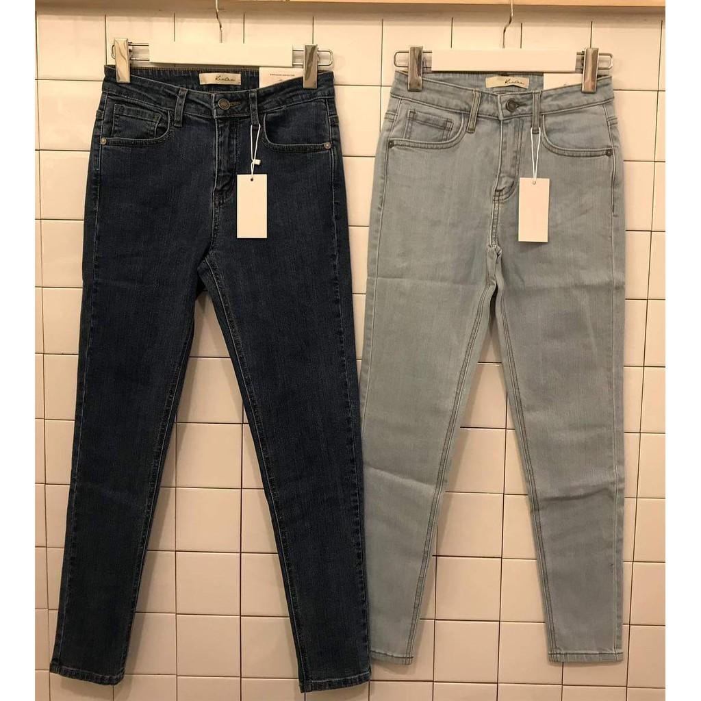 QUAN JEANS SKINNY 095 - ORIGINAL- XANH ĐẬM,29 &lt;62KG