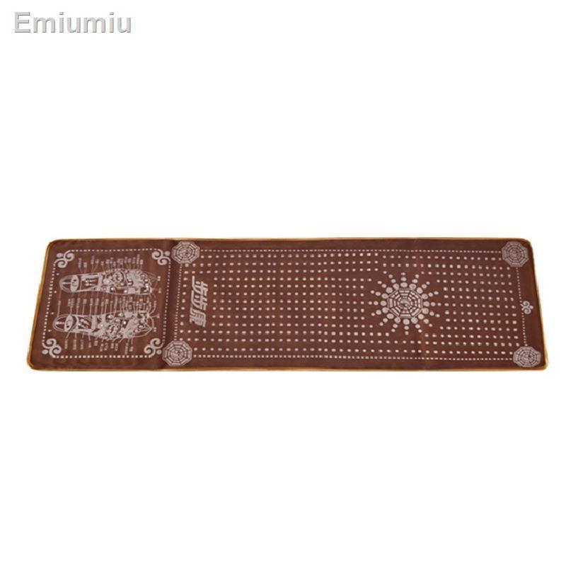 ♧❡Đi bộ lành mạnh chăn giả đá cuội massage pad Shiatsu board foot massager