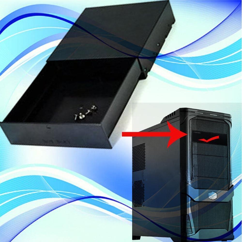 Computer Hard Drive Mobile Blank Rack Drawer Tray Storage Case for DVD/CD