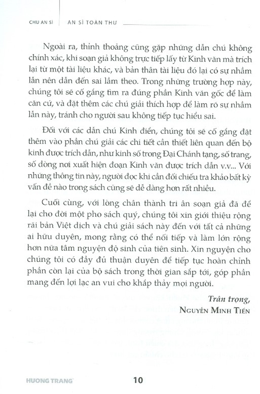 An Sĩ Toàn Thư - Khuyên Người Tin Sâu Nhân Quả - Quyển Thượng