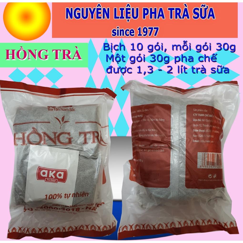 Hồng Trà NNST Tân Nam Bắc, Bịch 10 Gói, Mỗi Gói 30g - Thương Hiệu Từ Năm 1977