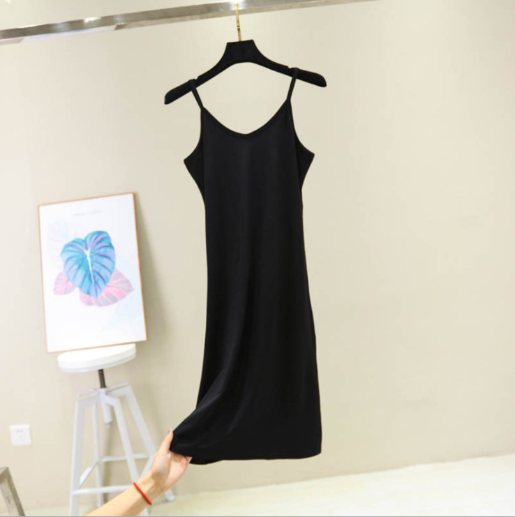 đầm thun nữ thiết kế 2 dây B09