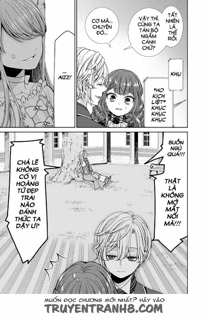 nhật ký theo dõi vị hôn thê tự nhận mình là nữ phụ phản diện 1 chapter 7 21