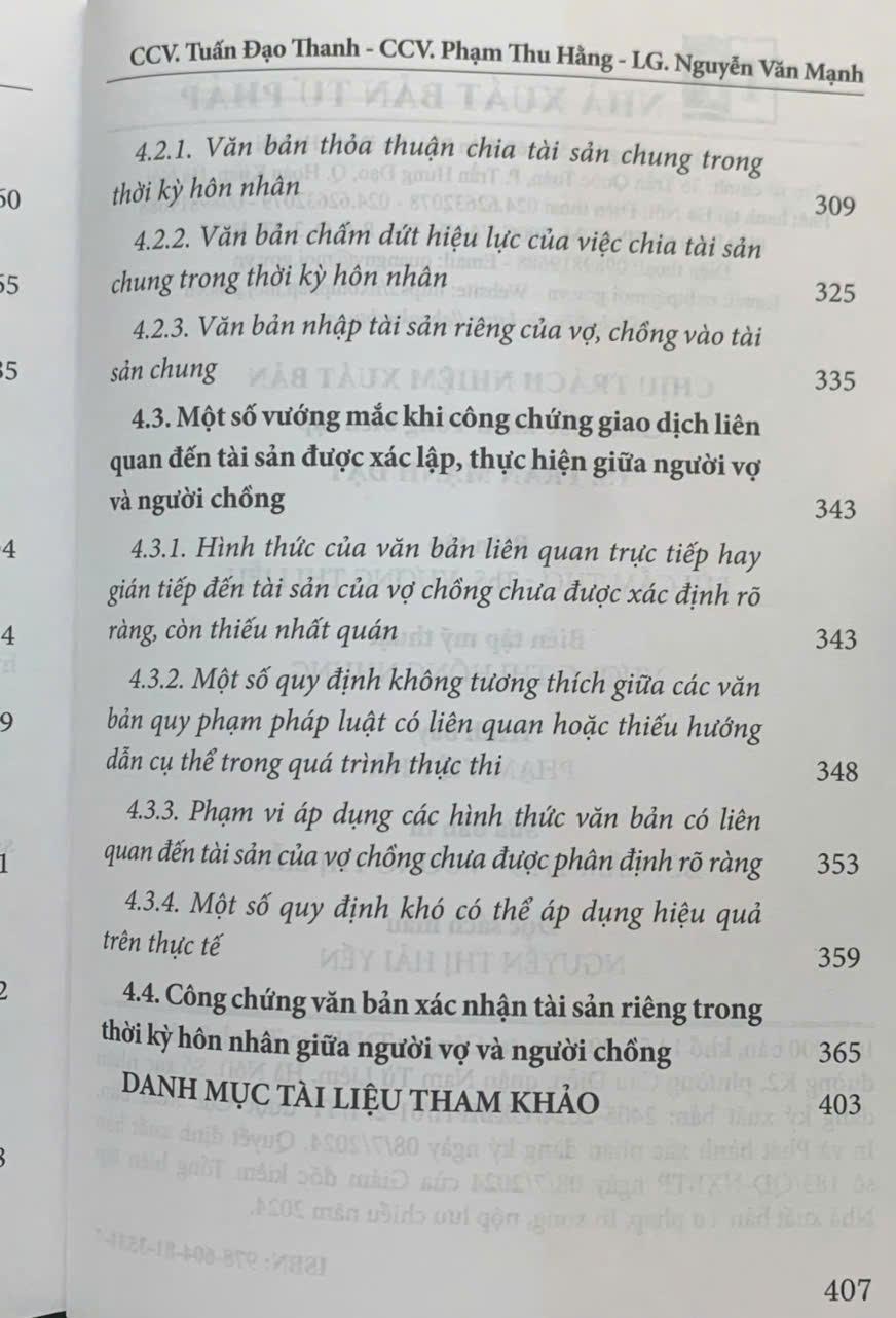 Giao dịch dân sự liên quan tới tài sản của vợ, chồng qua thực tiễn hành nghề công chứng