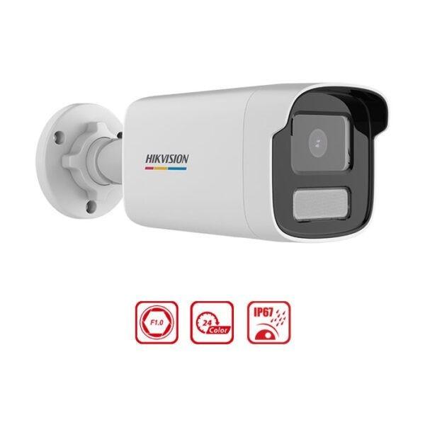 Camera IP HIKVISION  4MP Thân trụ DS-2CD1T47G2-LUF hình ảnh màu sắc 24/7, micro thu âm, trợ sáng ban đêm lên đến 50m ,.-Hàng chính hãng