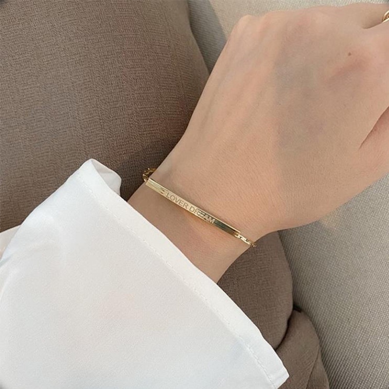 Vòng tay nữ Lover Dream gold silver, lắc tay cho nữ