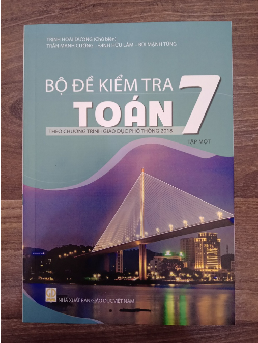 Sách - Bộ đề kiểm tra toán 7 - tập 1