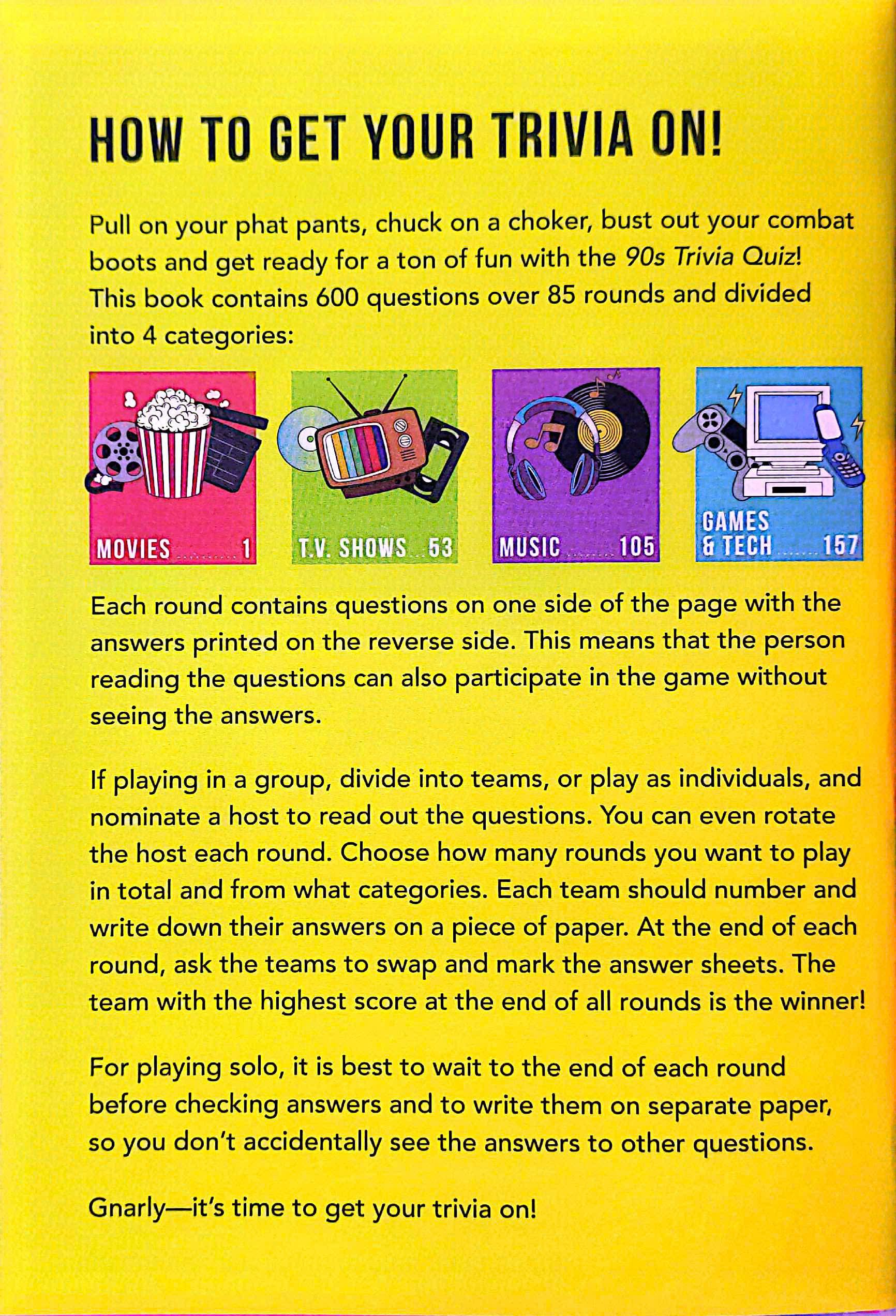 Sách ngoại văn: 80's Trivia Quiz