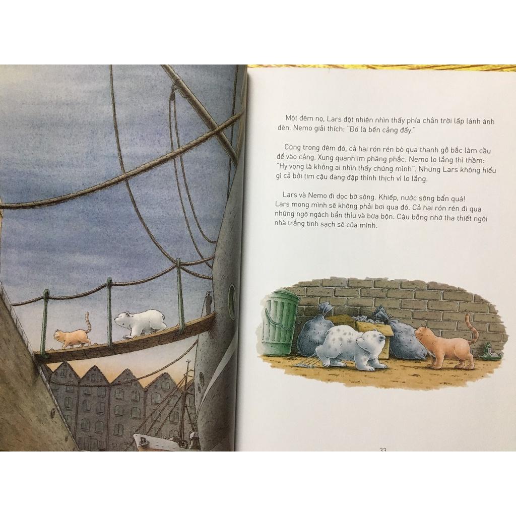 Sách Thiếu nhi - Chú gấu bắc cực - Cuốn sách lớn về một chú gấu nhỏ - Quảng Văn